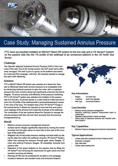 Case Study_Managing Sustained Annulus Pressure